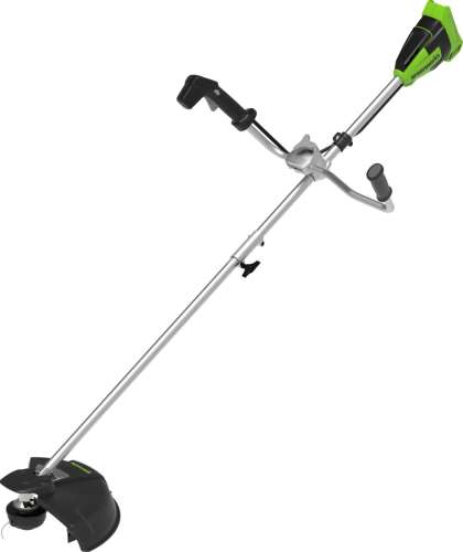Триммер электрический GREENWORKS GD40BCB,  аккумуляторный,  40В,  без АКБ,  без ЗУ [2105707]